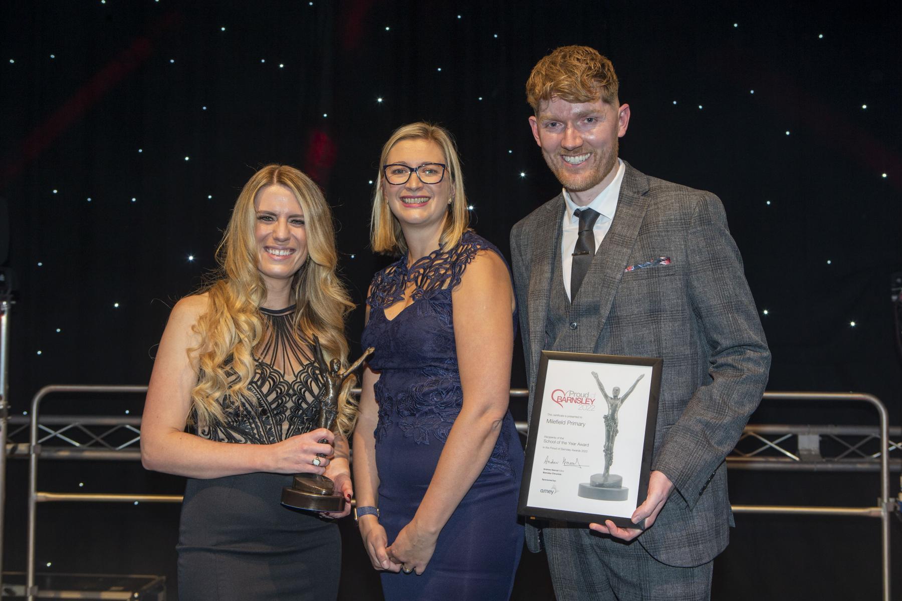 SCHOOL OF THE YEAR - MILEFIELD PRIMARY SCHOOL SCHOOL OF THE YEAR - MILEFIELD PRIMARY SCHOOL
